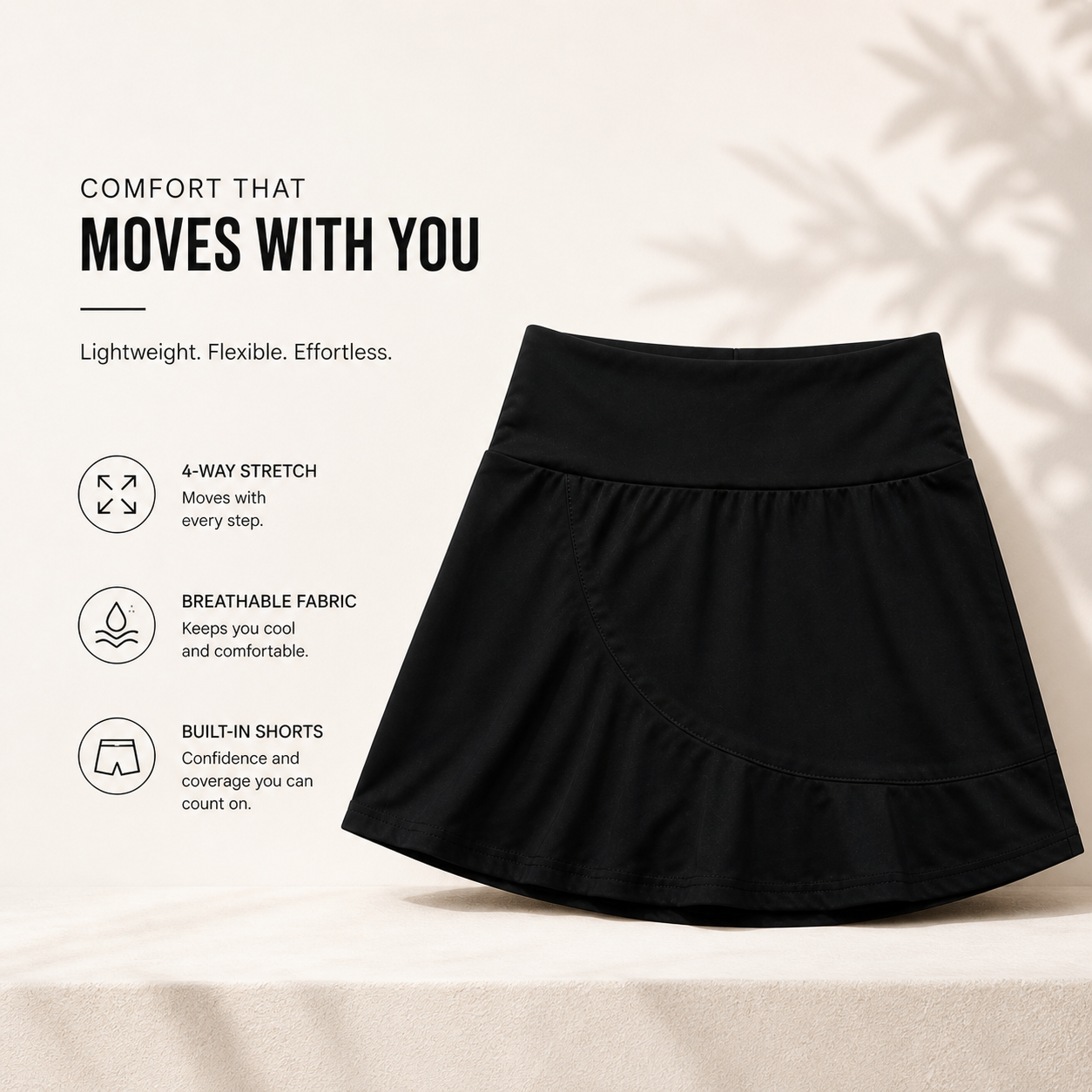 Falda Deportiva - Con Shorts Integrados